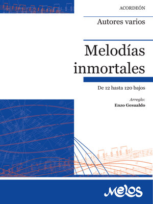 cover image of Melodías inmortales